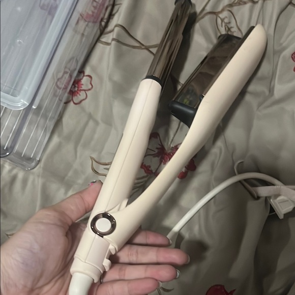 Lan Hair Styling Tool with Brown and Cream Design main image 9